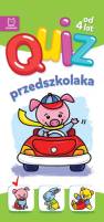 okładka książki - Quiz przedszkolaka ze świnką od