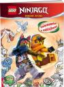 okładka książki - LEGO NINJAGO. Kolorowanka z naklejkami