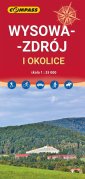 okładka książki - Mapa - Wysowa-Zdrój i okolice 1:35