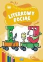 okładka książki - Moja kolorowanka. Literkowy pociąg