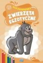 okładka książki - Moja kolorowanka. Zwierzęta egzotyczne