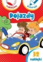 okładka książki - Naklejam i koloruję. Pojazdy