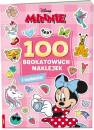 okładka książki - Minnie 100 brokatowych naklejek