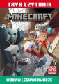 okładka książki - Moby w leśnym dworze. Minecraft.