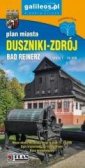 okładka książki - Plan miasta - Duszniki-Zdrój 1: