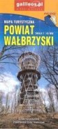 okładka książki - Powiat Wałbrzyski mapa tur., plan