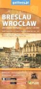 okładka książki - Plan miasta - Wrocław Breslau