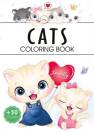 okładka książki - Cats. Coloring book