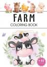 okładka książki - Farm. Coloring book