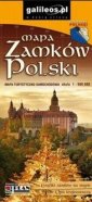 okładka książki - Mapa zamków Polski 1:900 000 w.2024