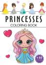 okładka książki - Princesses. Coloring book