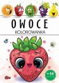 okładka książki - Owoce. Kolorowanka