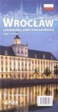 okładka książki - Plan kieszonkowy rysunkowy Wrocław