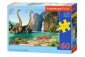 zdjęcie zabawki, gry - Puzzle 60 Świat Dinozaurów CASTOR