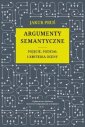 okładka książki - Argumenty semantyczne. Pojęcie