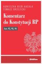 okładka książki - Komentarz do Konstytucji RP art.