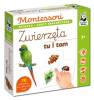 okładka książki - Montessori Zwierzęta tu i tam.