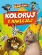 okładka książki - Koloruj i naklejaj. Madagaskar