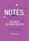 okładka książki - Notes do nauki języków obcych (fioletowa