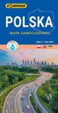 okładka książki - Polska mapa samochodowa 1:650 000