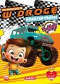 okładka książki - W drogę. Monster Trucki z naklejkami