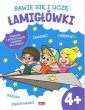 okładka książki - Bawię się i uczę. Łamigłówki 4+
