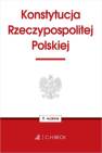 okładka książki - Konstytucja Rzeczypospolitej Polskiej