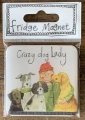 zdjęcie produktu - Magnes FM220 Crazy Dog Lady Psiara