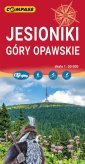 okładka książki - Mapa - Jesioniki, Góry Opawskie