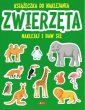 okładka książki - Zwierzęta. Książeczka do naklejania