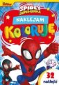 okładka książki - Naklejam i koloruję. Marvel Spidey