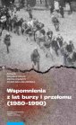 okładka książki - Wspomnienia z lat burzy i przełomu