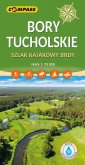 okładka książki - Mapa - Bory Tucholskie 1:75 000