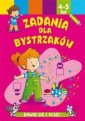 okładka książki - Zadania dla bystrzaków 4-5 lat