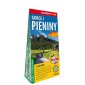 okładka książki - Gorce i Pieniny laminowana mapa