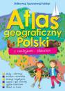 okładka książki - Atlas geograficzny Polski z naklejkami