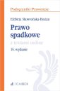 okładka książki - Prawo spadkowe z testami online