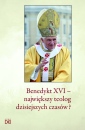 okładka książki - Benedykt XVI – największy teolog