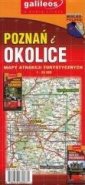 okładka książki - Mapa atrakcji tur. - Poznań i okolice