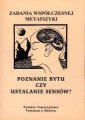 okładka książki - Poznanie bytu czy ustalanie Sensów?