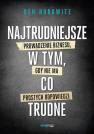 okładka książki - Najtrudniejsze w tym, co trudne