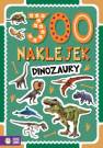 okładka książki - 300 naklejek. Dinozaury