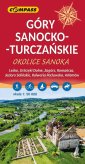 okładka książki - Mapa - Góry Sanocko-Turczańskie