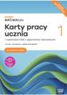 okładka podręcznika - Nowa MATeMAtyka 1. Karty pracy