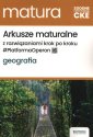 okładka podręcznika - Arkusze maturalne. Geografia. Zakres