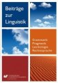 okładka książki - Beitrge zur Linguistik. Grammatik