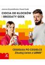 okładka książki - Ciocia od Klocków i Brodaty Geek