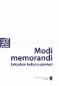 okłakda ebooka - Modi memorandi. Leksykon kultury