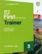 okładka książki - B2 First For Schools Trainer 3