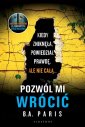 okładka książki - Pozwól mi wrócić